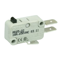 OBSOLETE Saia XG2 16a Microswitch with plain plunger
